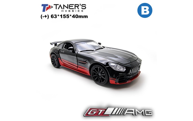 Diecast Mobil Racing Mercedes AMG GT Miniatur Metal Model 1:32
